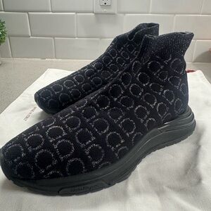 Authentic Salvatore ferragamo Black Sneakers